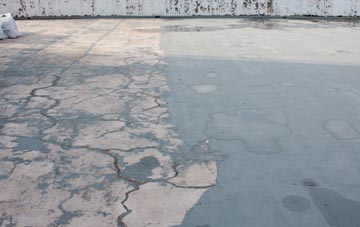Blacktop fibreglass roof repair costs